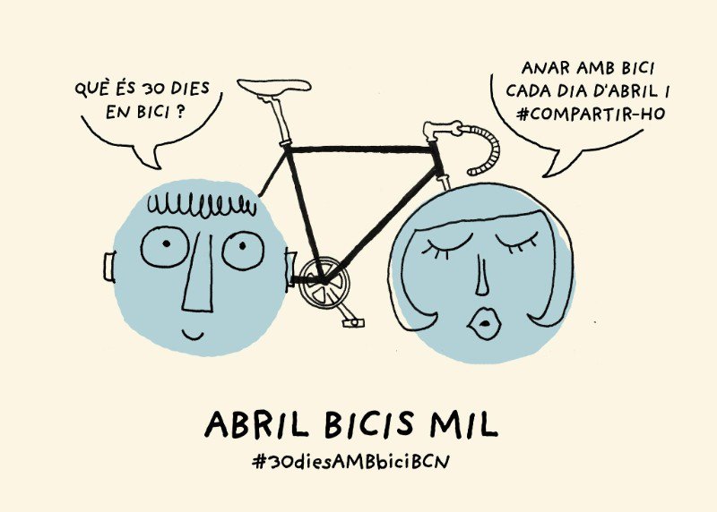 #30diesAMBbiciBCN